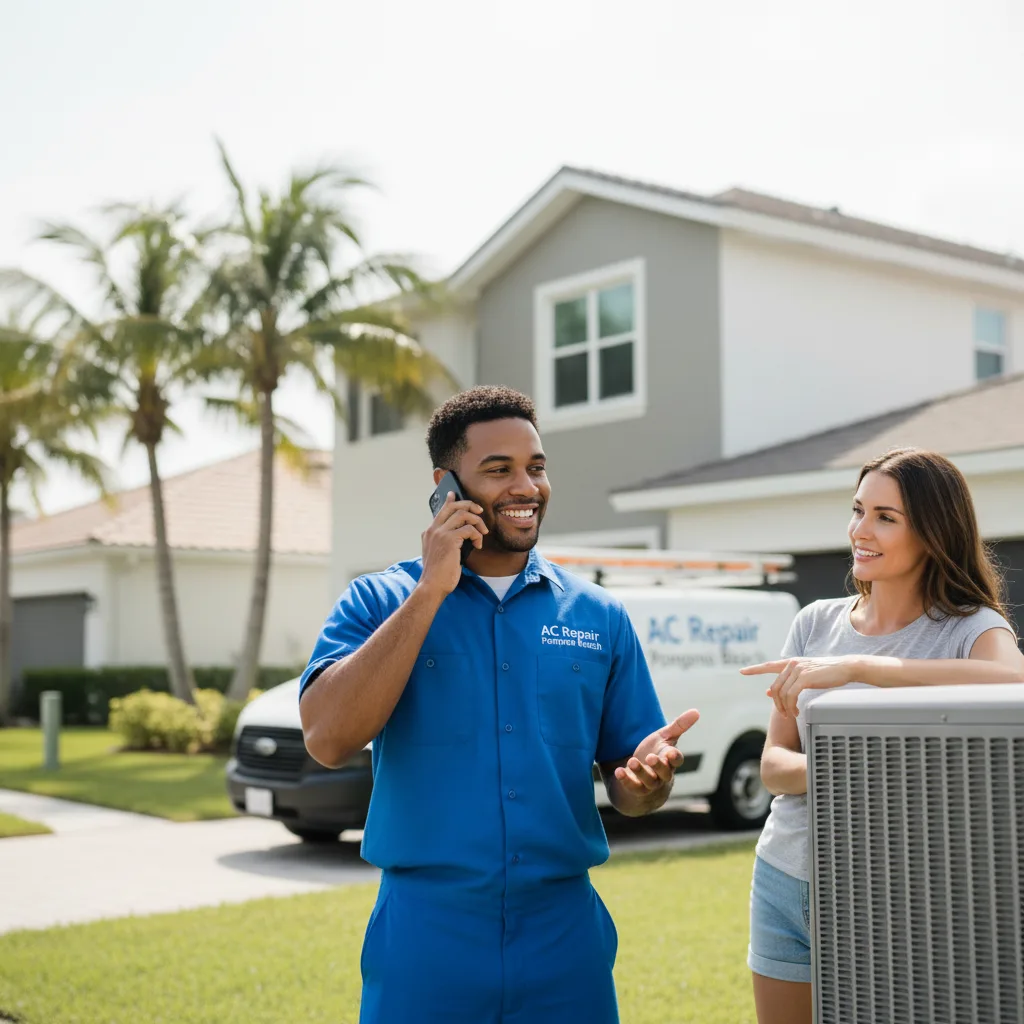 AC Repair Pompano Beach customer support in Del Valle
